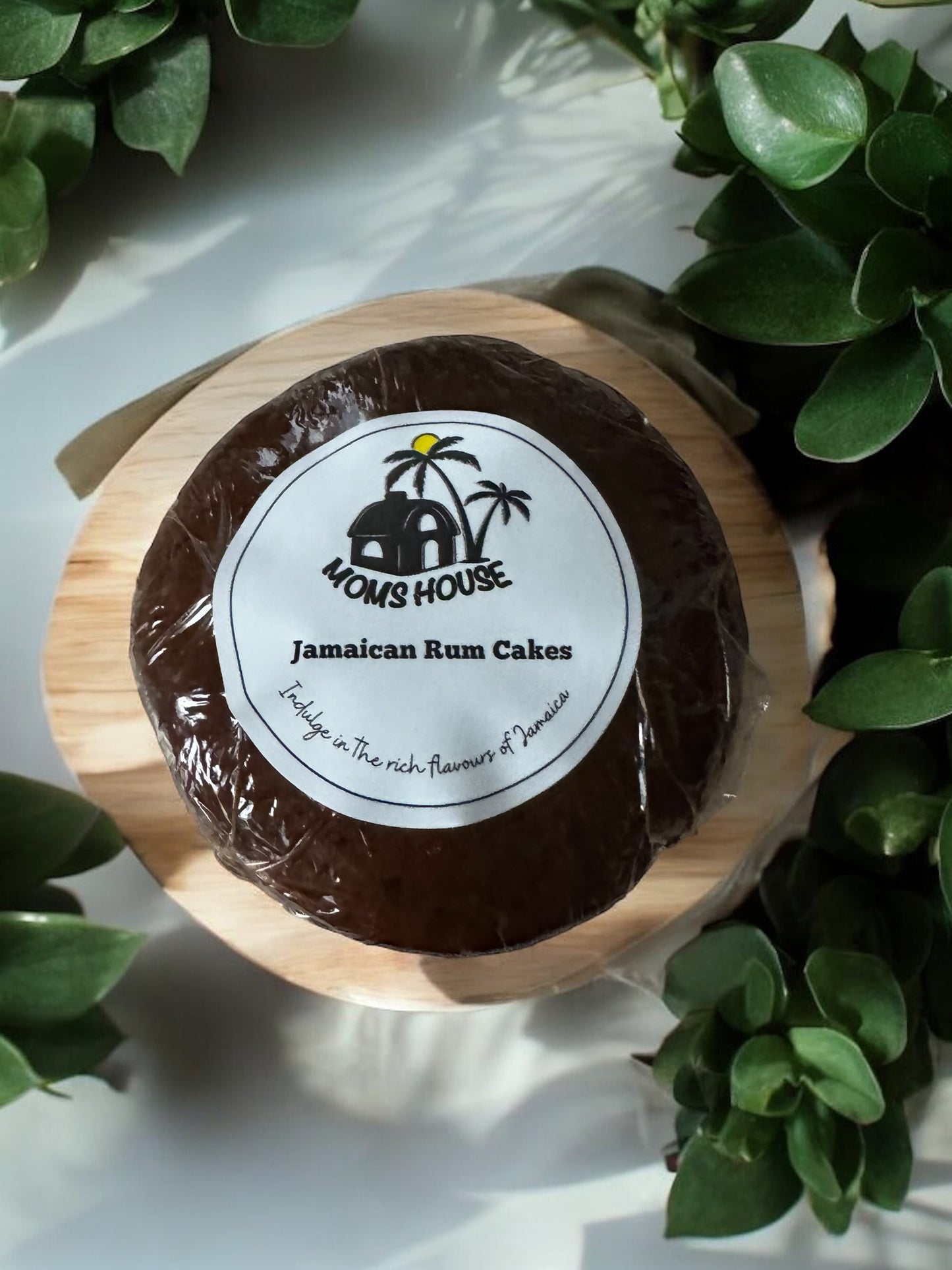 Mini Round Jamaican Rum Cake