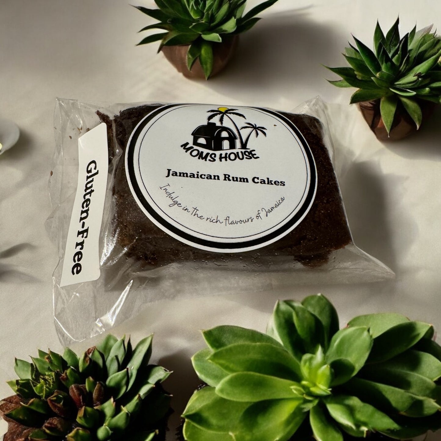 Gluten-Free Jamaican Rum Cake Slice