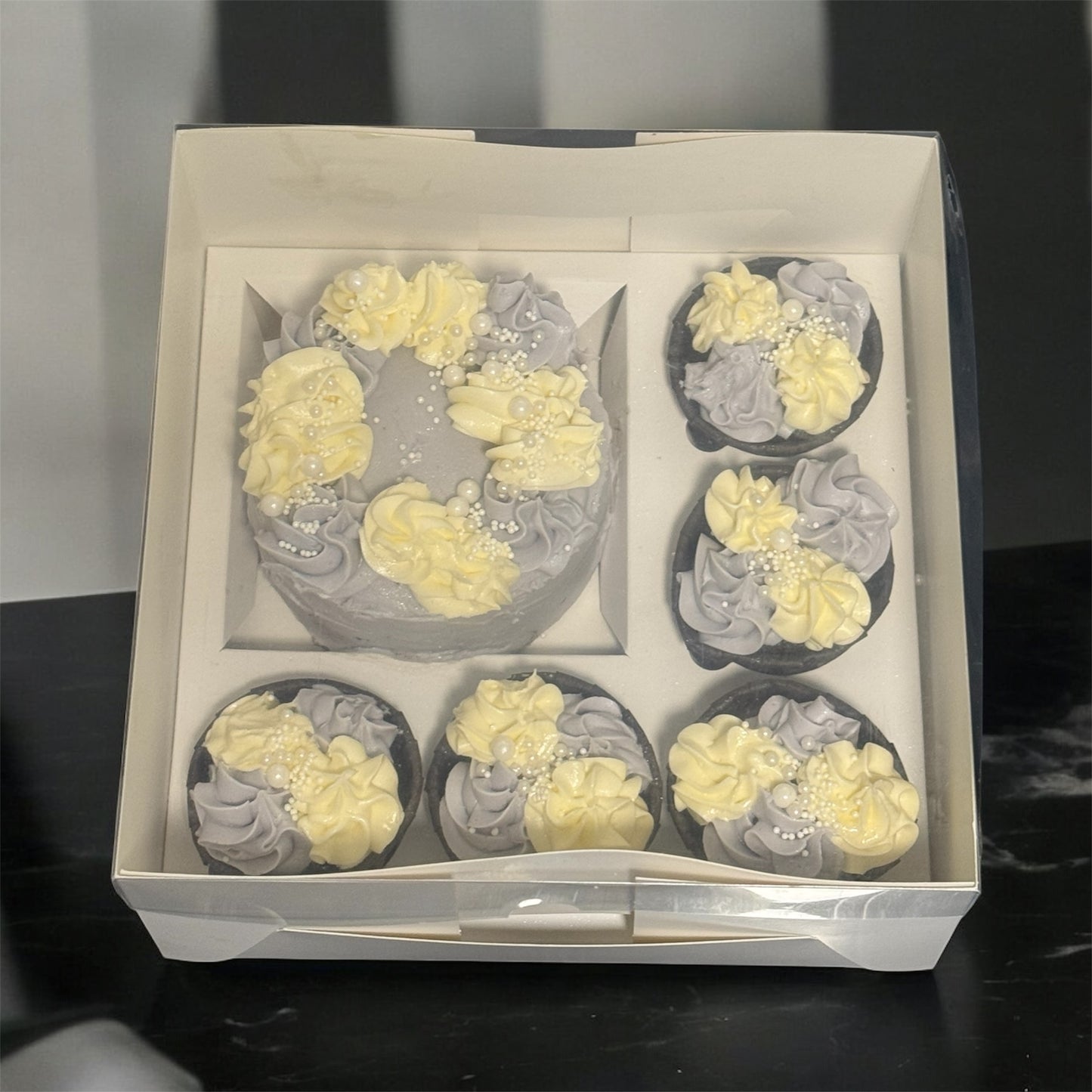 Jamaican Rum Cake Bento Box