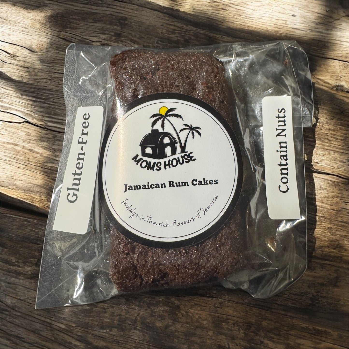 Gluten-Free Jamaican Rum Cake Slice