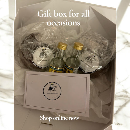 Jamaican Rum Mini Cakes Gift Box