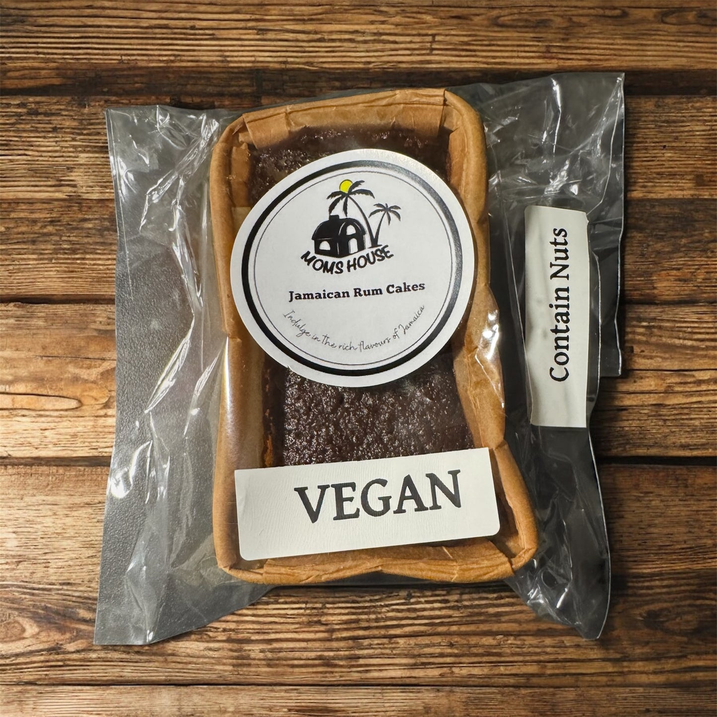 Mini Vegan Jamaican Rum Loaf